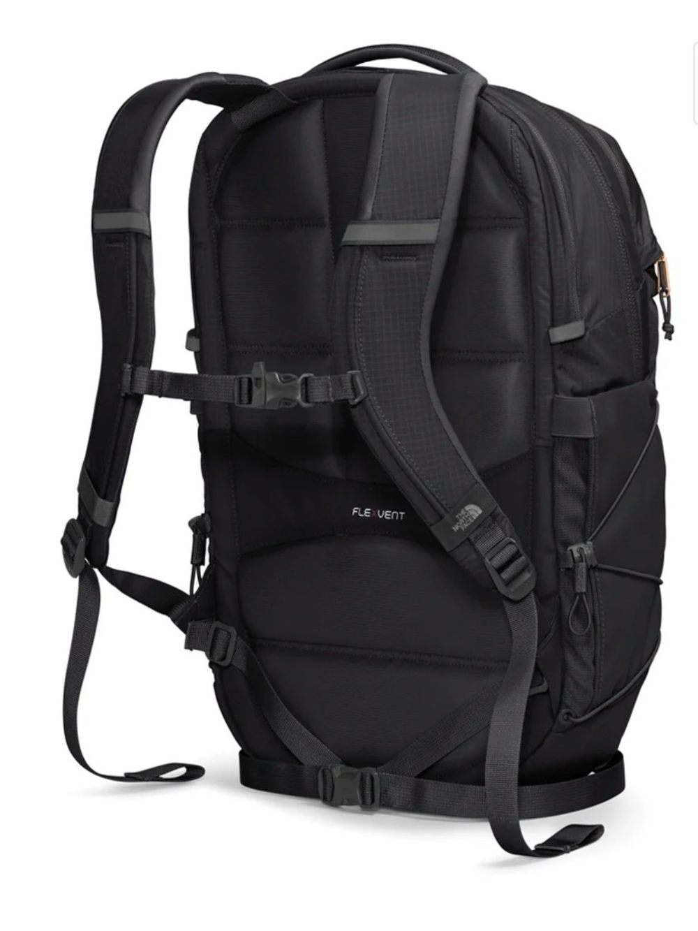 The North Face Women’s Borealis Luxe Backpack in TNF Black- Burnt - Picture 5 of 11